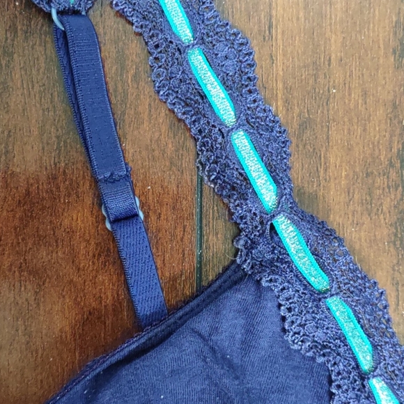 La Senza Blue Baby Doll Night Gown w Teal Ribbon - Picture 3 of 5